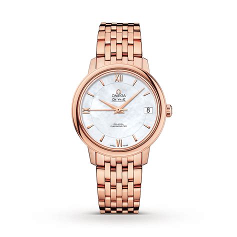 omega deville rose gold watch|deville Omega Watch price.